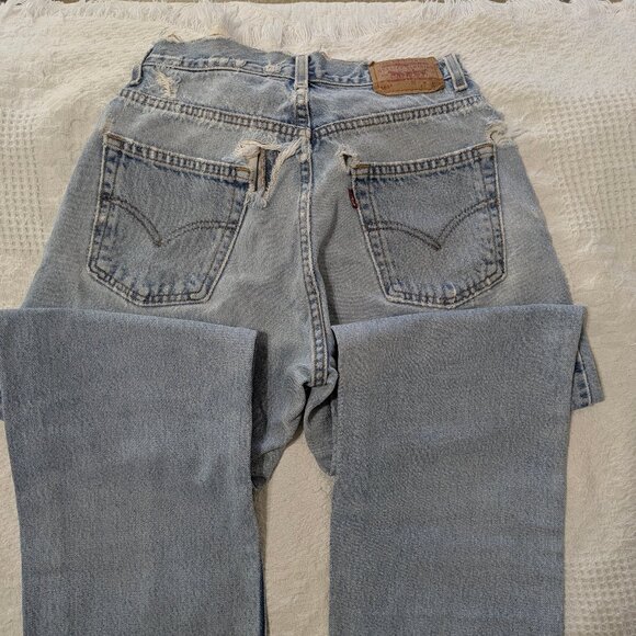 TWO PAIR Levis Sizes 27x30 and 5 Short - Picture 3 of 5